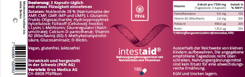 intestaid mit 180 Kapseln
