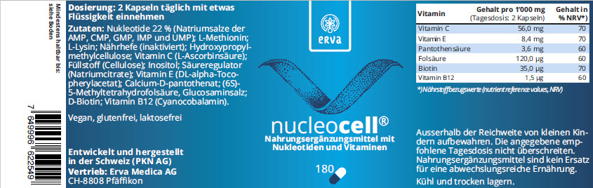 NucleoCell mit 180 Kapseln