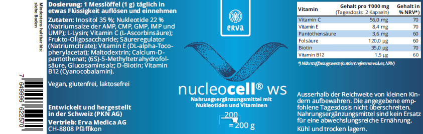 NucleoCell WS 200g